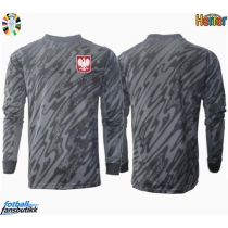 Polen Keeper Bortedrakt EM 2024 Langermet